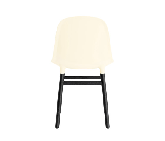 Form Chair Wood Black Oak Cream | Stühle | Normann Copenhagen