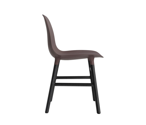 Form Chair Wood Black Oak Brown | Sillas | Normann Copenhagen