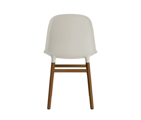 Form Chair Wood Walnut Light Grey | Chairs | Normann Copenhagen