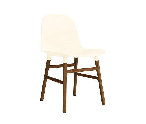 Form Chair Wood Walnut Cream | Sedie | Normann Copenhagen
