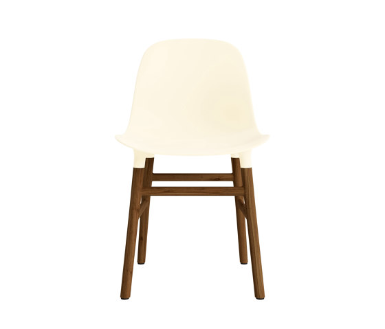 Form Chair Wood Walnut Cream | Chaises | Normann Copenhagen