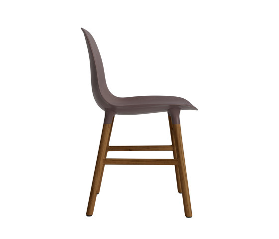 Form Chair Wood Walnut Brown | Stühle | Normann Copenhagen