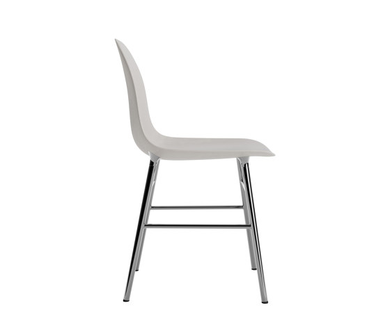 Form Chair Chrome Warm Grey | Sillas | Normann Copenhagen