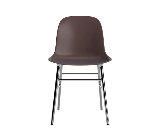 Form Chair Chrome Brown | Chaises | Normann Copenhagen