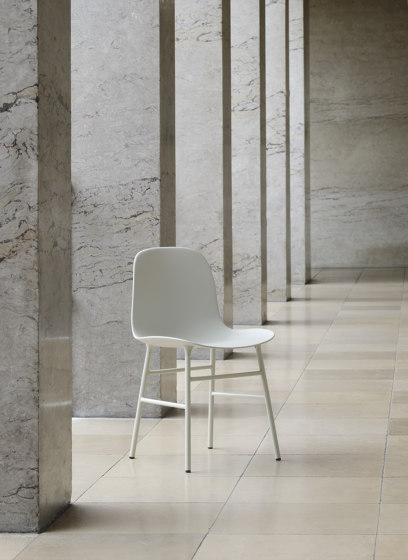 Form Chair Steel Light Grey | Sillas | Normann Copenhagen