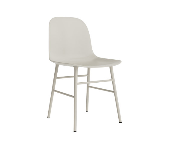 Form Chair Steel Light Grey | Chaises | Normann Copenhagen