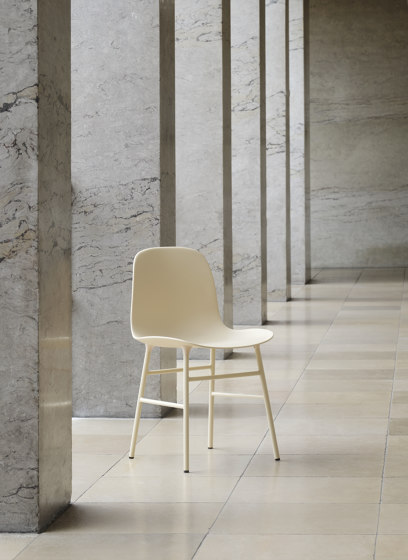 Form Chair Steel Cream | Chairs | Normann Copenhagen