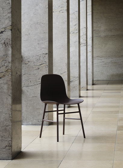 Form Chair Steel Brown | Chaises | Normann Copenhagen