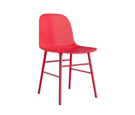 Form Chair Steel Bright Red | Chaises | Normann Copenhagen