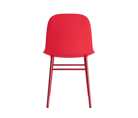 Form Chair Steel Bright Red | Chaises | Normann Copenhagen