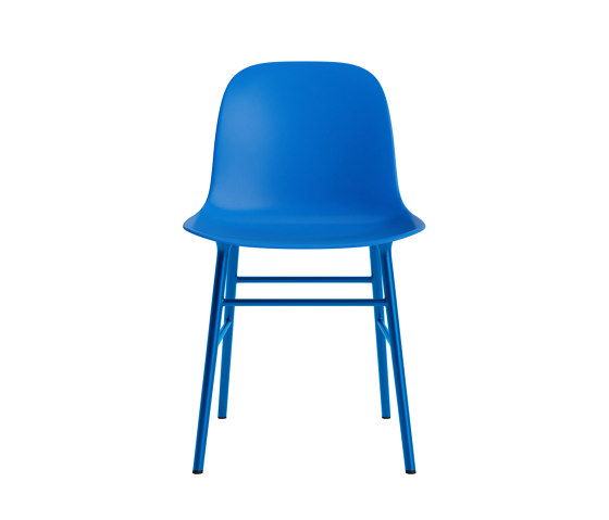 Form Chair Steel Bright Blue | Sillas | Normann Copenhagen