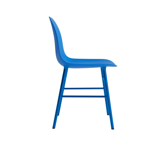 Form Chair Steel Bright Blue | Sillas | Normann Copenhagen