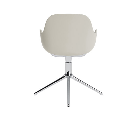 Form Armchair Swivel 4L Alu Light Grey | Stühle | Normann Copenhagen