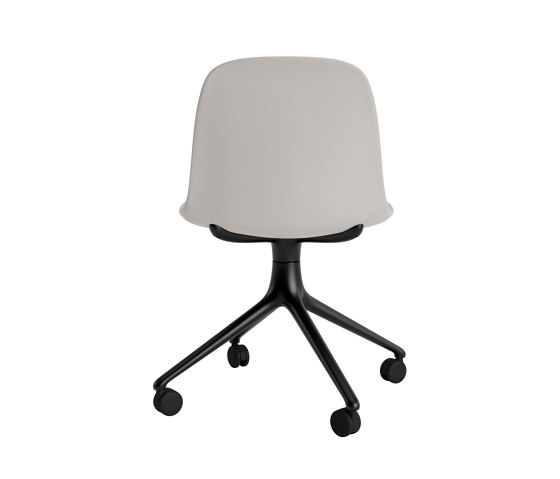 Form Chair Swivel 4W Alu Warm Grey | Sedie | Normann Copenhagen