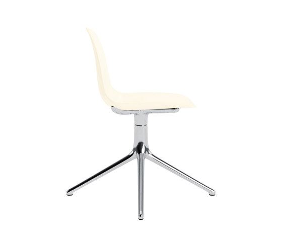 Form Chair Swivel 4L Alu Cream | Sillas | Normann Copenhagen
