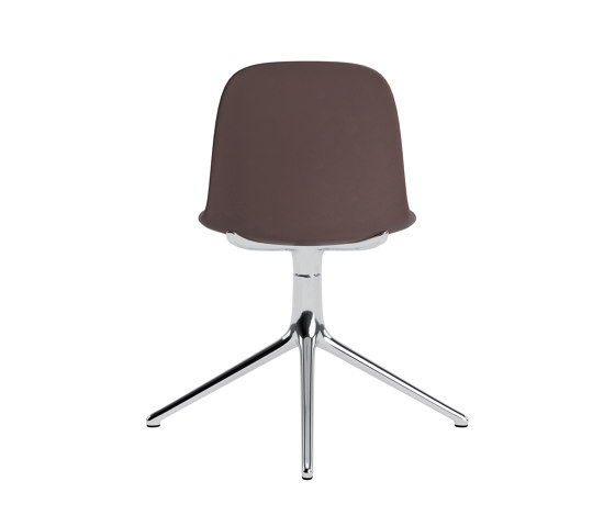 Form Chair Swivel 4L Alu Brown | Chairs | Normann Copenhagen