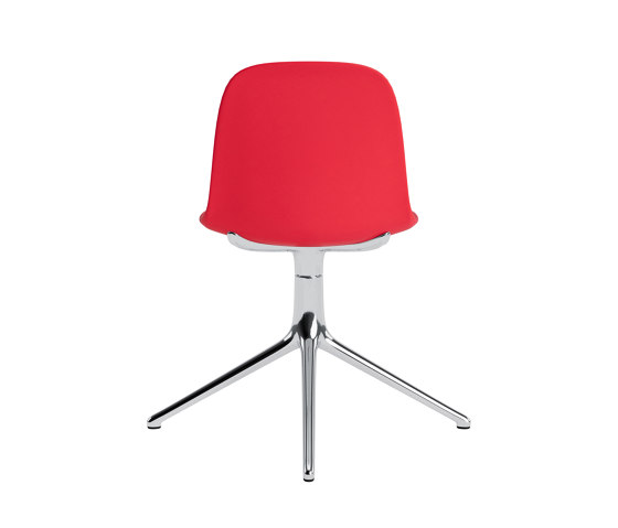 Form Chair Swivel 4L Alu Bright Red | Sedie | Normann Copenhagen