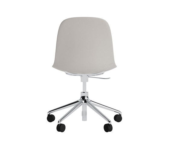 Form Chair Swivel 5W Gas Lift Alu Warm Grey | Chaises | Normann Copenhagen