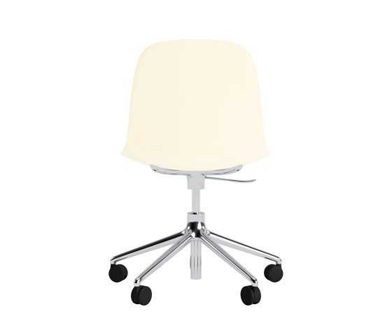 Form Chair Swivel 5W Gas Lift Alu Cream | Sillas | Normann Copenhagen
