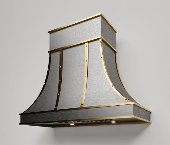 Brass and Stainless Steel Range Hood - MARY LOU | Campanas extractoras | AMORETTI BROTHERS