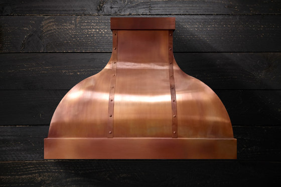 Copper Range Hood - CARAMELLINA | Kitchen hoods | AMORETTI BROTHERS