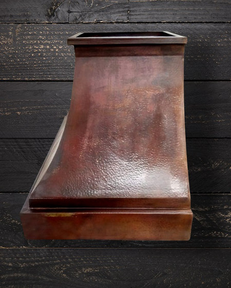 Hammered Copper Range Hood - FARMHOUSE | Campanas extractoras | AMORETTI BROTHERS