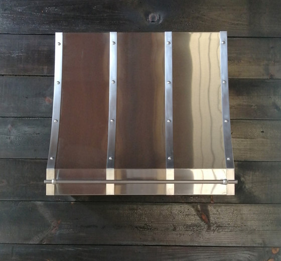 Stainless Steel Range Hood - EUGENE | Kitchen hoods | AMORETTI BROTHERS