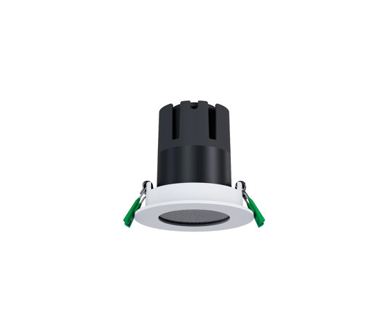 Nemo IP54 - trimmed round 10w fix white | Recessed ceiling lights | PAN