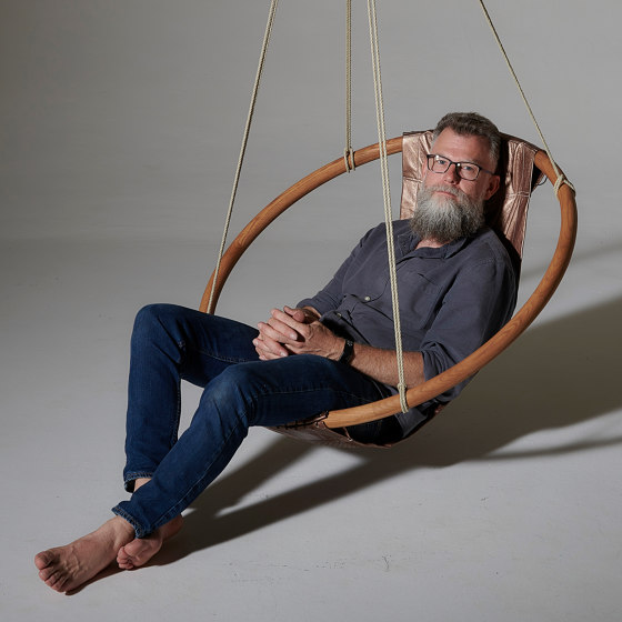 Sling Wooden Ring Hanging Chair | Swings | Studio Stirling