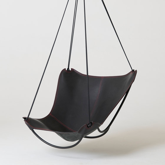 Butterfly Hanging Chair Black Frame | Swings | Studio Stirling