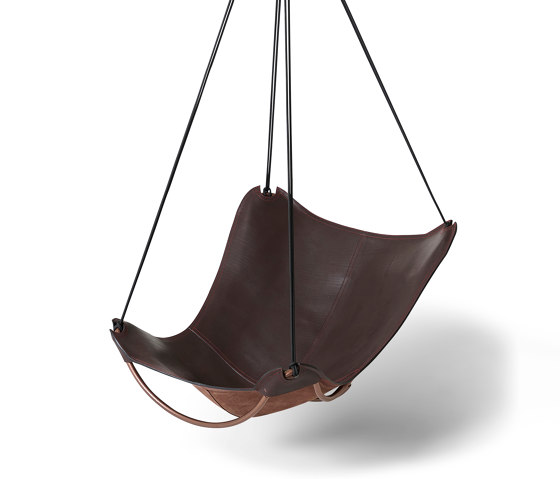 Butterfly Hanging Chair Brown  | Balancelles | Studio Stirling