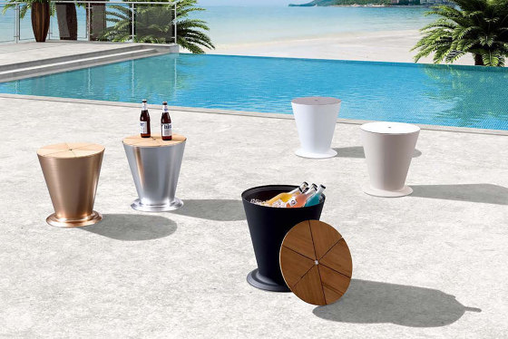 Icoo | Side Table/Ice Bucket | Beistelltische | Higold Milano
