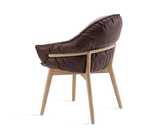 Marie | Armchair with Wooden Frame | Fauteuils | FREIFRAU MANUFAKTUR