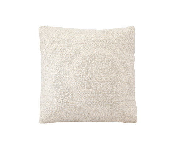 Cuscino lana riccia | Cuscini di lana riccia bianco crema | Cuscini | MX HOME