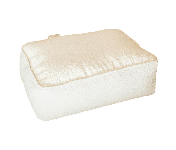 Curly wool beanbag | Curly wool floor cushion - M | Cushions | MX HOME