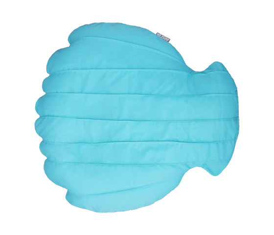 Puf exterior flotante | Puf Concha exterior flotante azul claro XL | Pufs saco | MX HOME