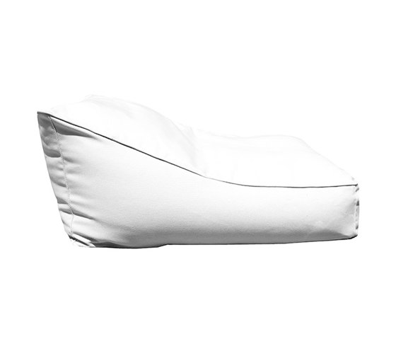 Tumbona de exterior flotante | Tumbona de exterior fotante color blanco | Tumbonas | MX HOME