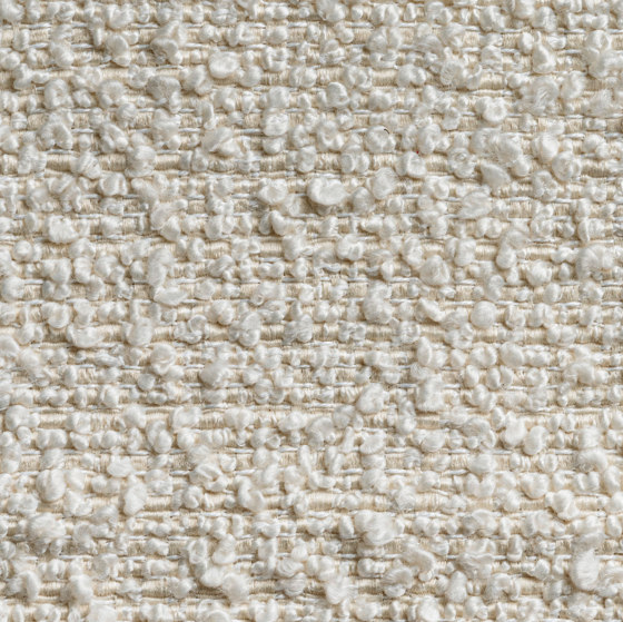 Sgabellodi lana riccia | Sgabello XL di lana riccia bianco crema | Lettini giardino | MX HOME
