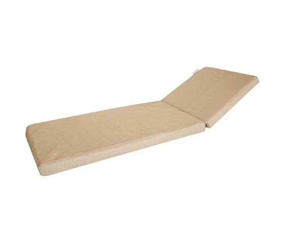 Foam Sunbed | Outdoor mattress for deckchair - raffia | Mattresses | MX HOME