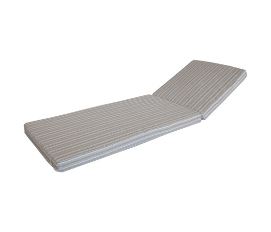 Outdoor mattress | Outdoor mattress for deckchair - Stripped | Mattresses | MX HOME