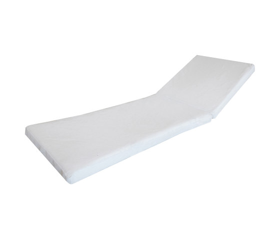 Outdoor mattress | Outdoor mattress for deckchair - White | Mattresses | MX HOME