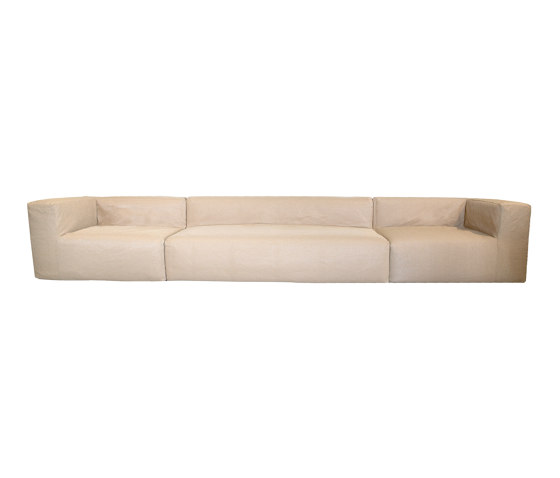 Outdoor-Sofa | Outdoor-Sofa modular abnehmbar 5/6 Sitzer, bast-effekt | Sofas | MX HOME