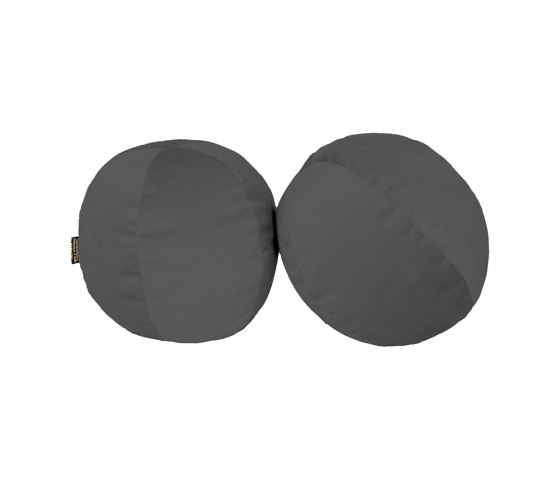 Velvet cushion | Velvet ball cushion - Black | Cushions | MX HOME