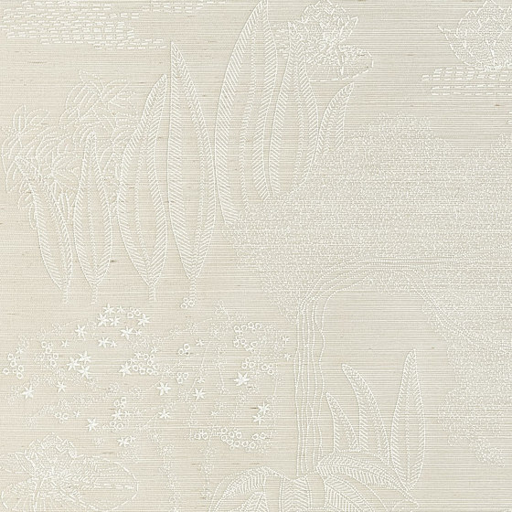 HASU IVOIRE BLANC | Wall coverings / wallpapers | Casamance