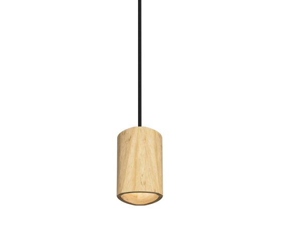 Wood Cylinder Twist 90 | Lámparas de pared | LIGHTGUIDE AG