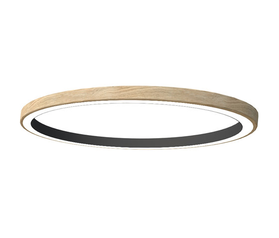 Wood Dual Ring 860 | Lampade parete | LIGHTGUIDE AG