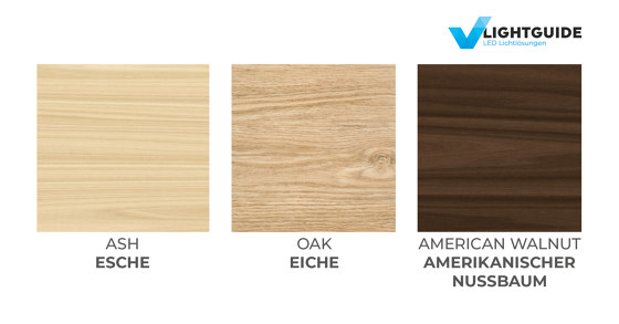 Wood Linear Wave | Wall lights | LIGHTGUIDE AG