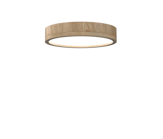 Wood Round 400x110 | Wall lights | LIGHTGUIDE AG