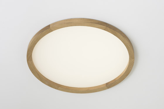 Wood Round 600x110 | Lampade parete | LIGHTGUIDE AG