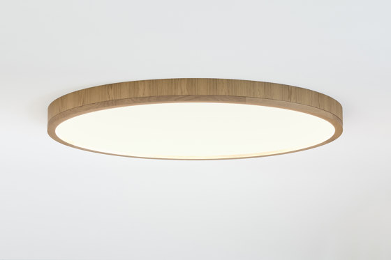 Wood Round 850x110 | Wall lights | LIGHTGUIDE AG